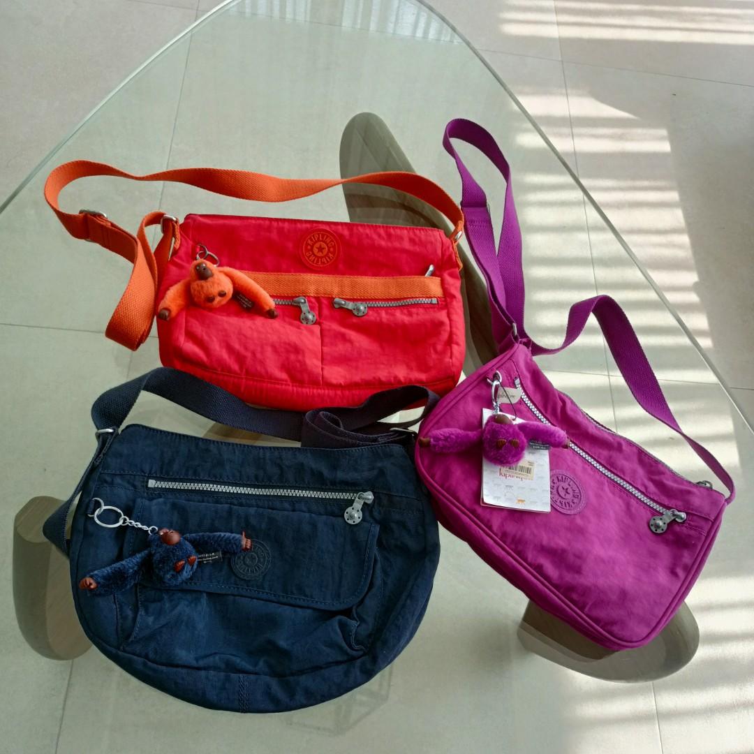 Authentic Kipling Bags, Women's Fashion, Bags & Wallets, Shoulder Bags