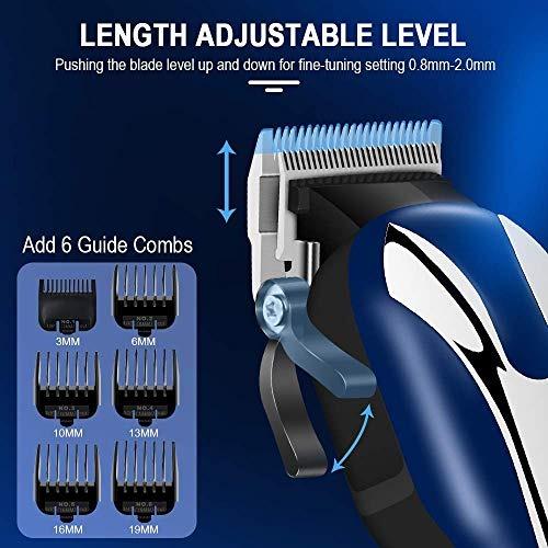 [B2106] Hair Clippers for Men Professional LONOVE Cordless Hair Trimmer Men's Hair Clipper For