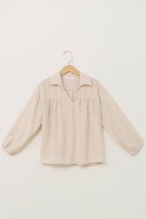 Balloon Sleeve Top