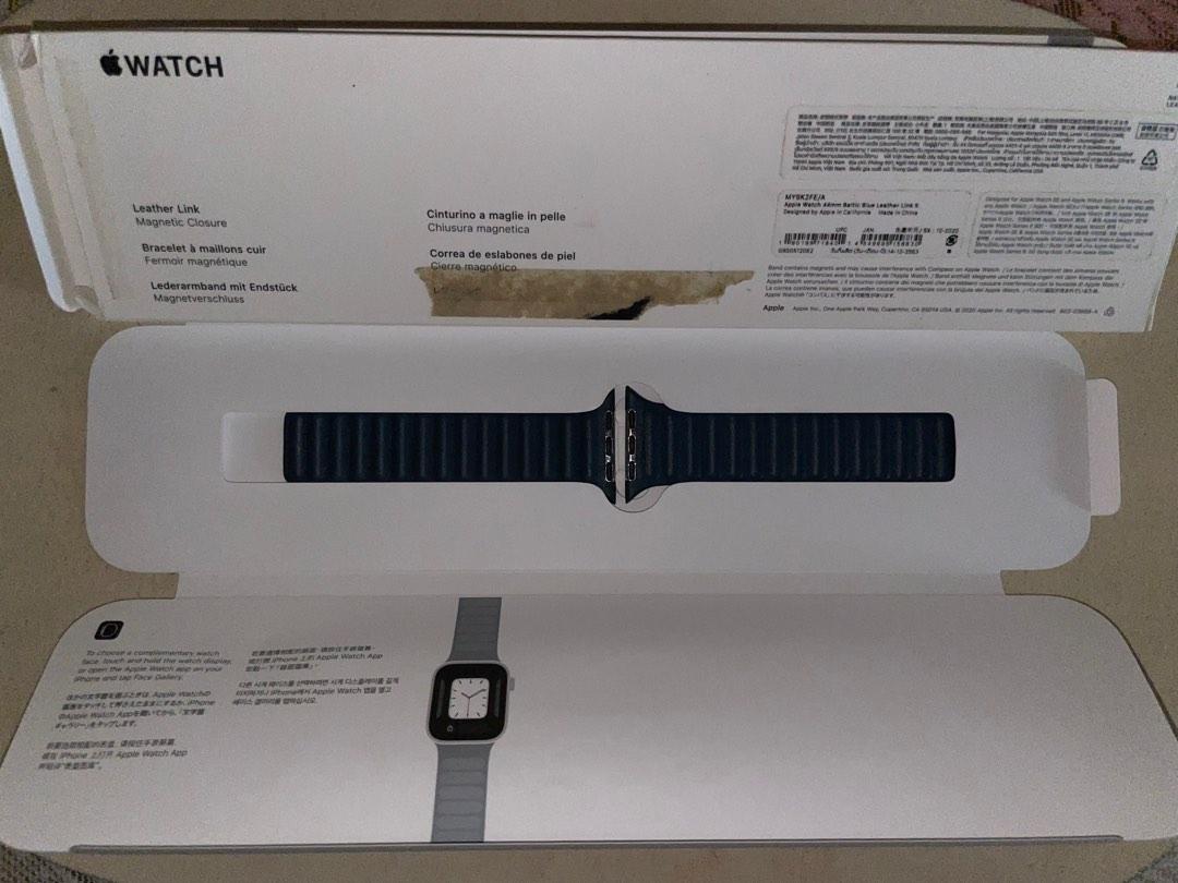 Apple watch leather top link size