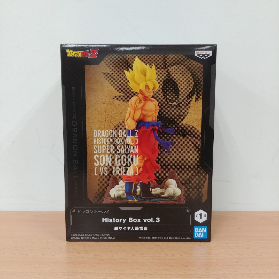 Banpresto - Dragon Ball Z - History Box Vol.3 Statue (Son Goku) :  : Toys & Games