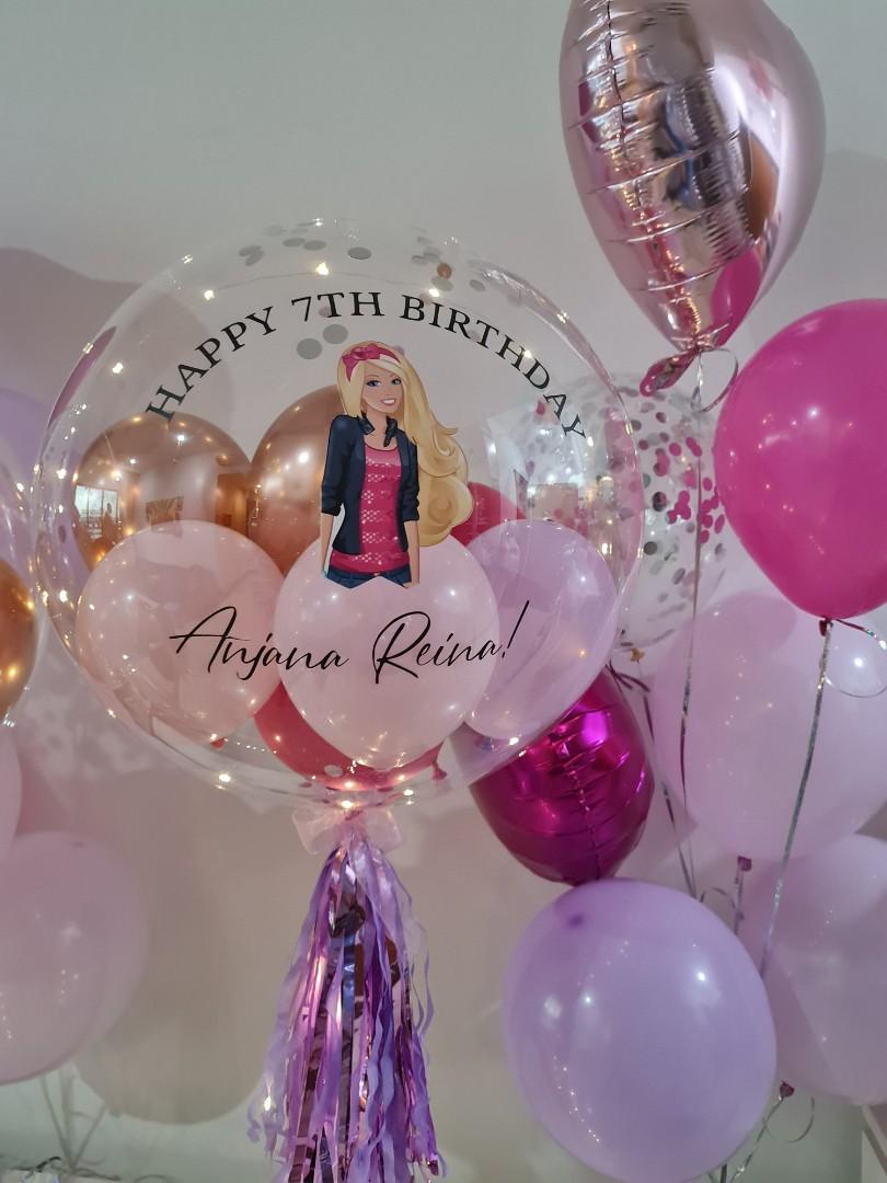 Barbie helium hotsell balloons
