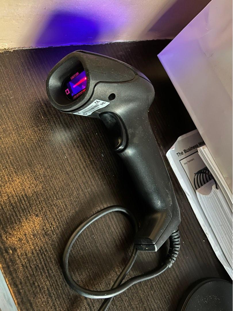 Barcode scanner gun, Computers & Tech, Office & Business Technology on