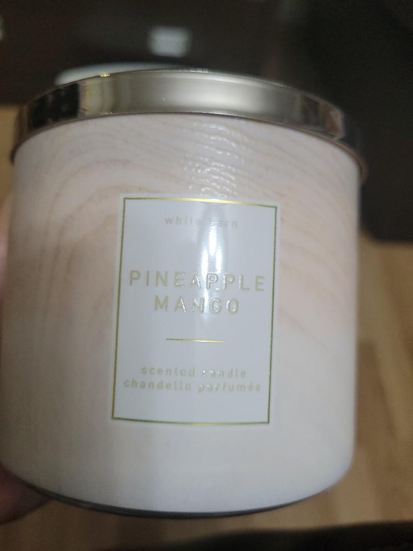 Bath and Body Works Pineapple Mango Candle, Furniture & Home Living