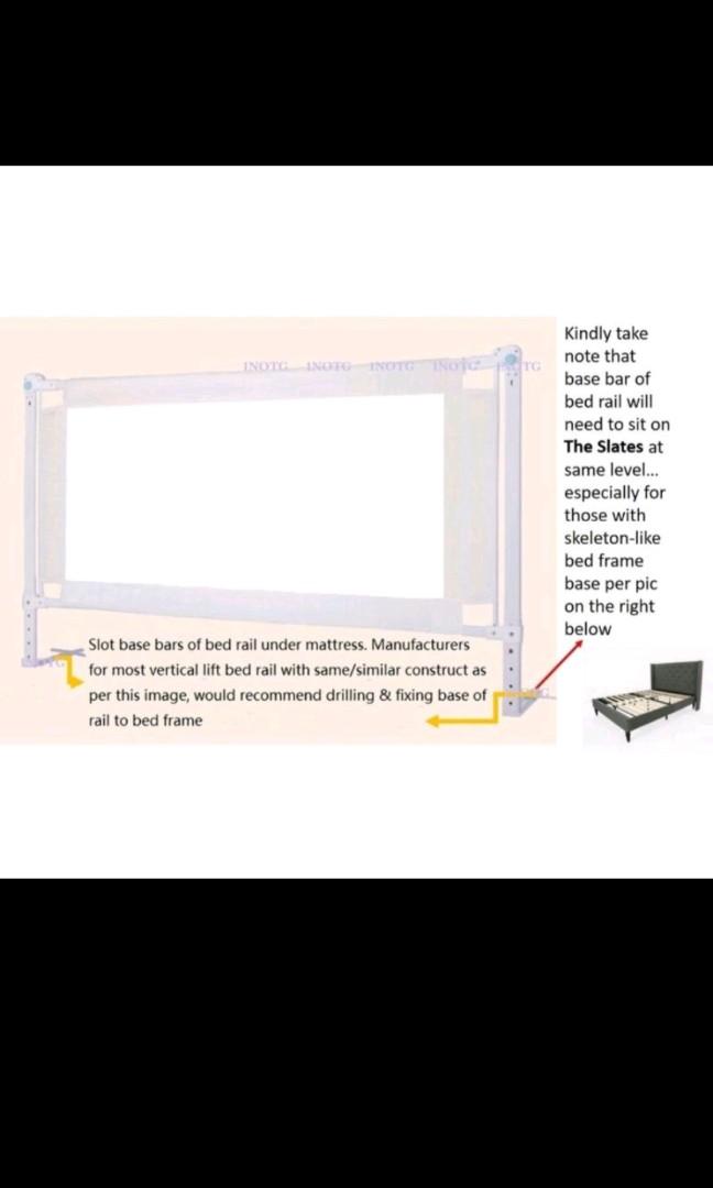 Bed Guard for queen size bed, Babies & Kids, Baby Nursery & Kids