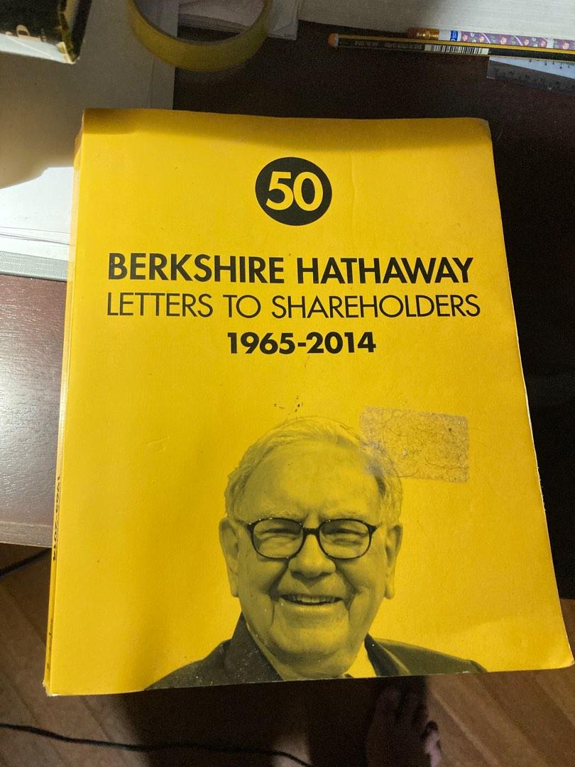 Berkshire Hathaway Letters to Shareholders, Hobbies & Toys, Books