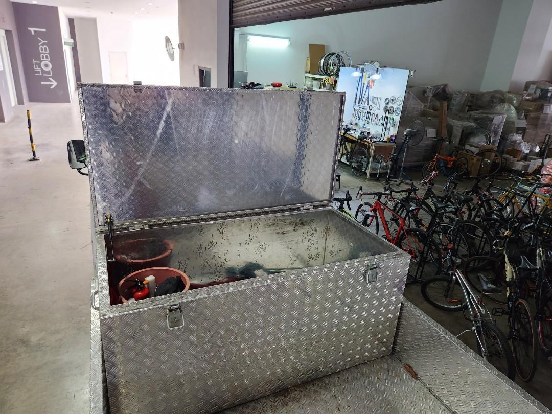 Big Metal Box Aluminium Box For Lorry Large Tool Box, Car