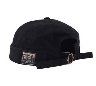 black BEANIE CAP