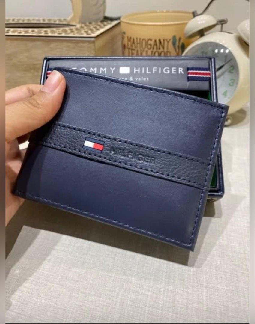 Tommy hilfiger wallet navy clearance