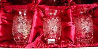 Bohemia lead crystal glasses