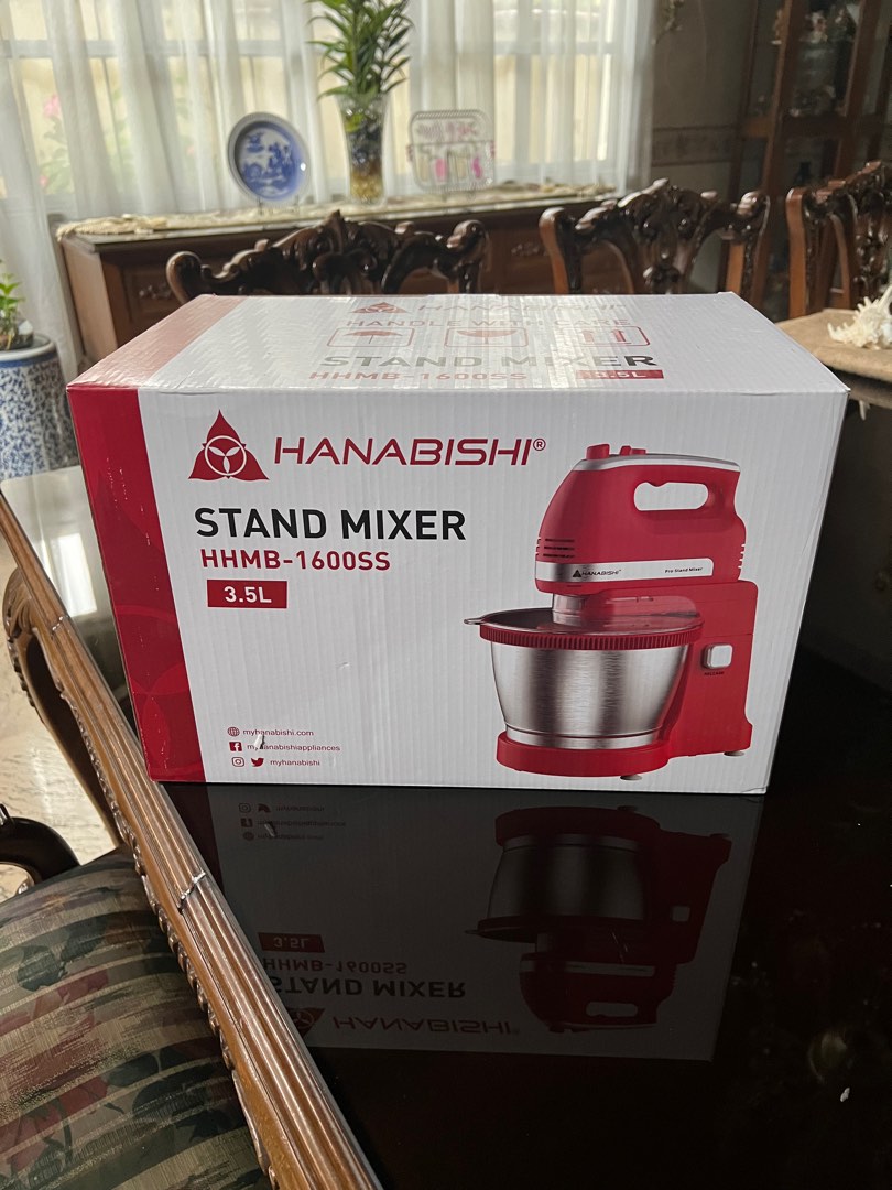 Brand New Hanabishi Stand Mixer 3.5L, TV & Home Appliances, Kitchen Appliances, Hand & Stand