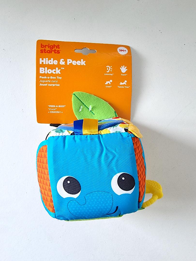Bright starts hide & peek sale block