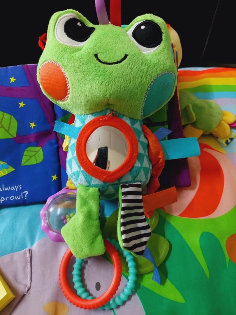Bright Starts Playful Pal Green Frog Hanging
