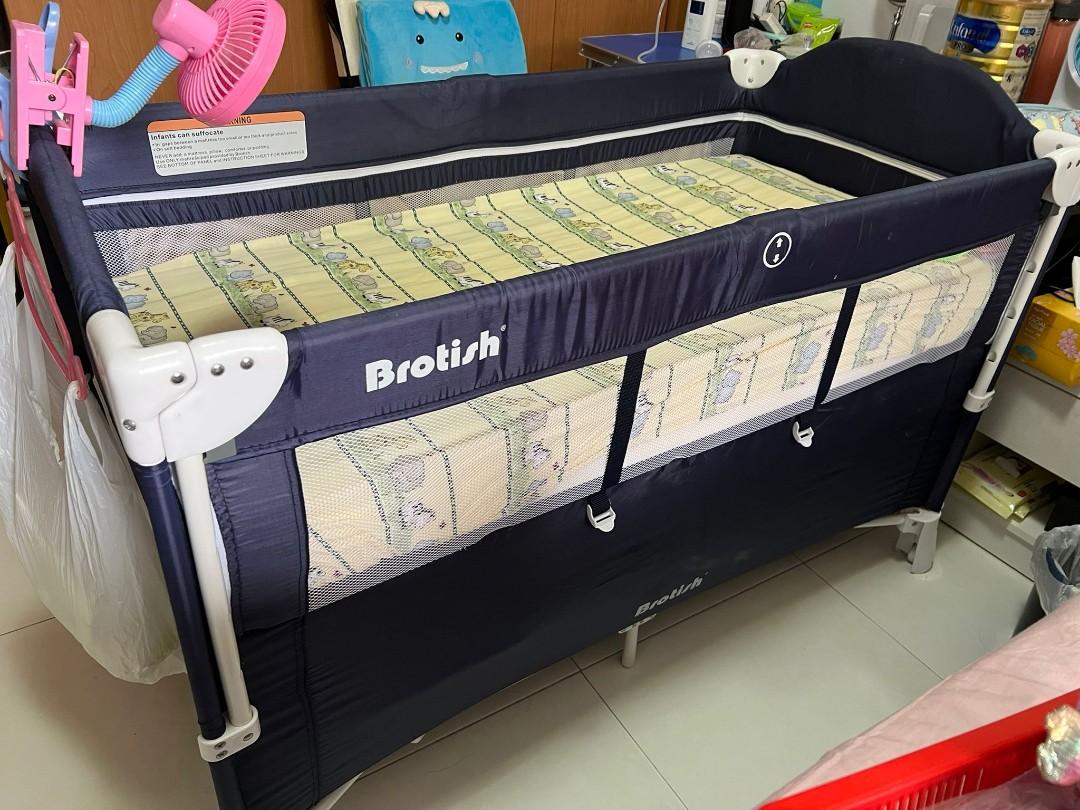 Brotish Baby Cot Only, Babies & Kids, Baby Nursery & Kids Furniture