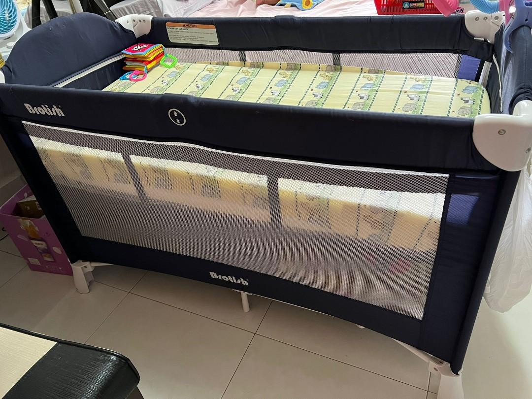 Brotish Baby Cot Only, Babies & Kids, Baby Nursery & Kids Furniture