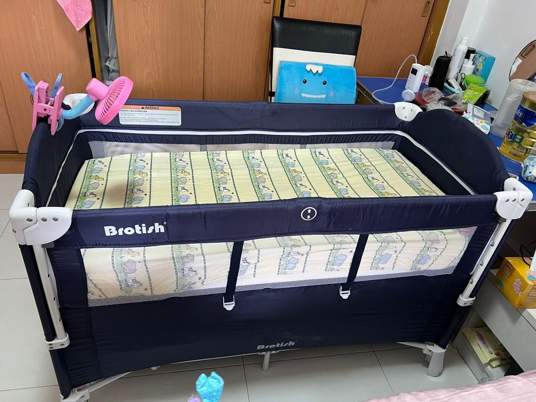 Brotish Baby Cot Only, Babies & Kids, Baby Nursery & Kids Furniture