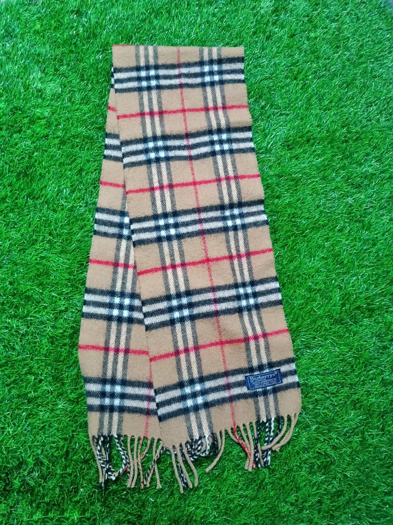 BURBERRY LONDON ORIGINAL SCARF MUFFLER MAFLA Women s Fashion