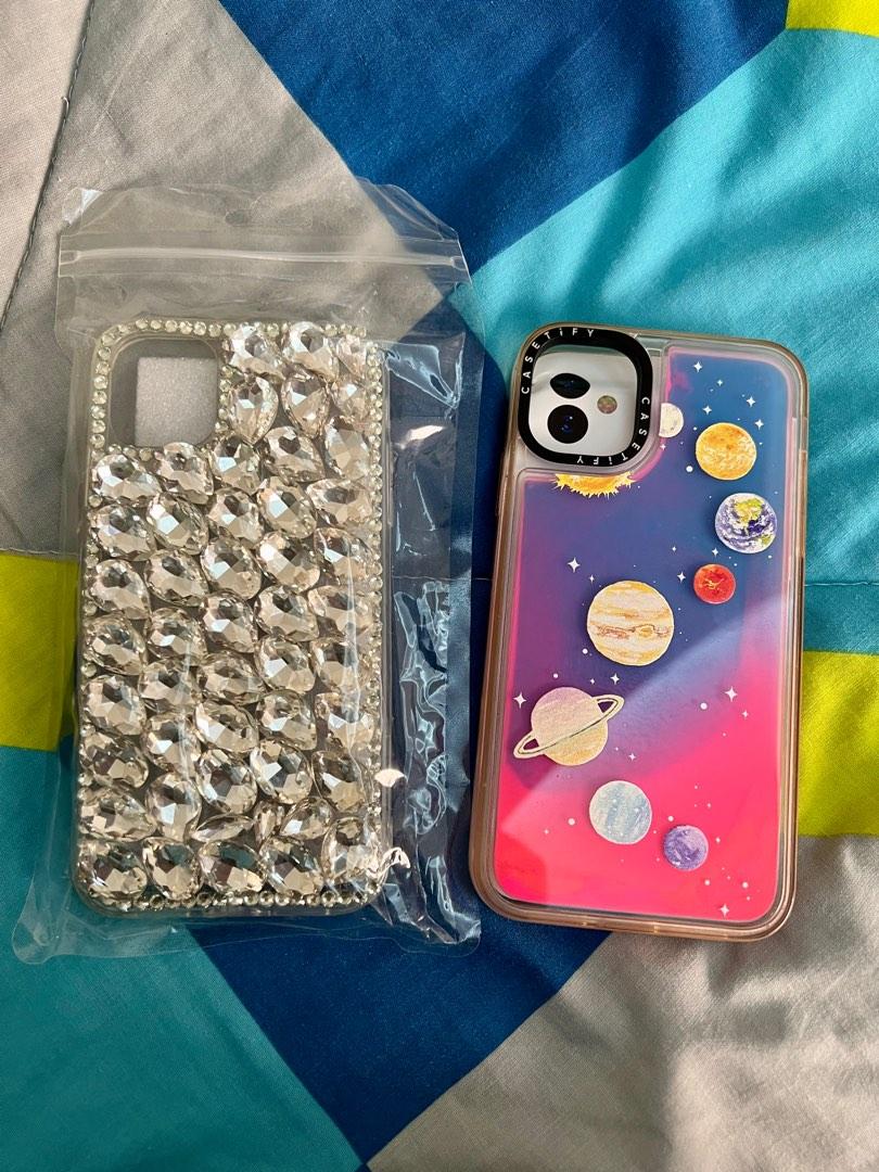 Casetify Iphone 11 Luminous Case (Category: Cases & Sleeves) located in Makati City. Submitted by closetbank (Listing ID 1187688945, Image 2). Description: Selling ORIGINAL Casetify case, Ultra Impact with luminous sand. Glows in the dark. Bought this for over 3,500 with SF and duties. Selling for 2,000 only FOR BOTH, if you get the bedazzled Iphone 11 case from Shopee as well. Otherwise: Bedazzled case is 400 (never used) Casetify 2200.