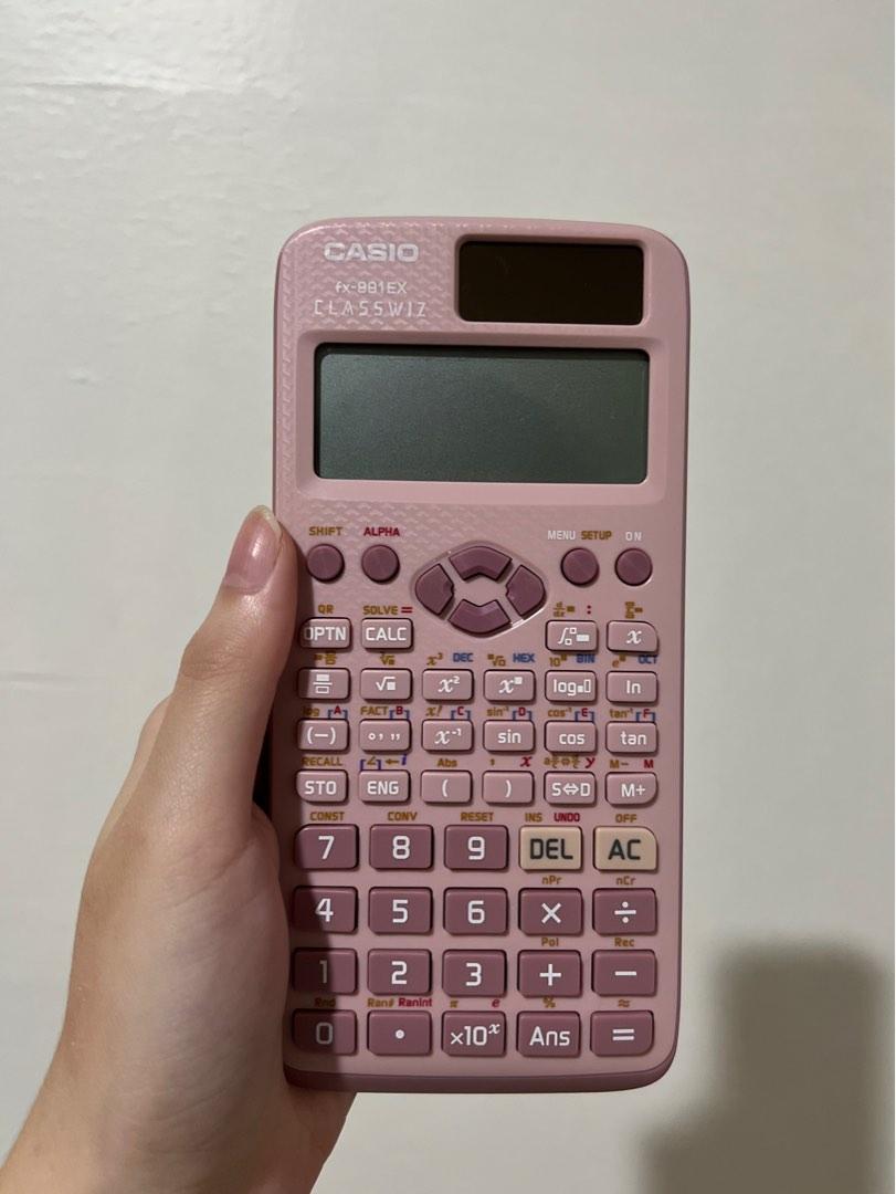 Casio fx991EX Classwiz Scientific Calculator Pink, Mobile Phones
