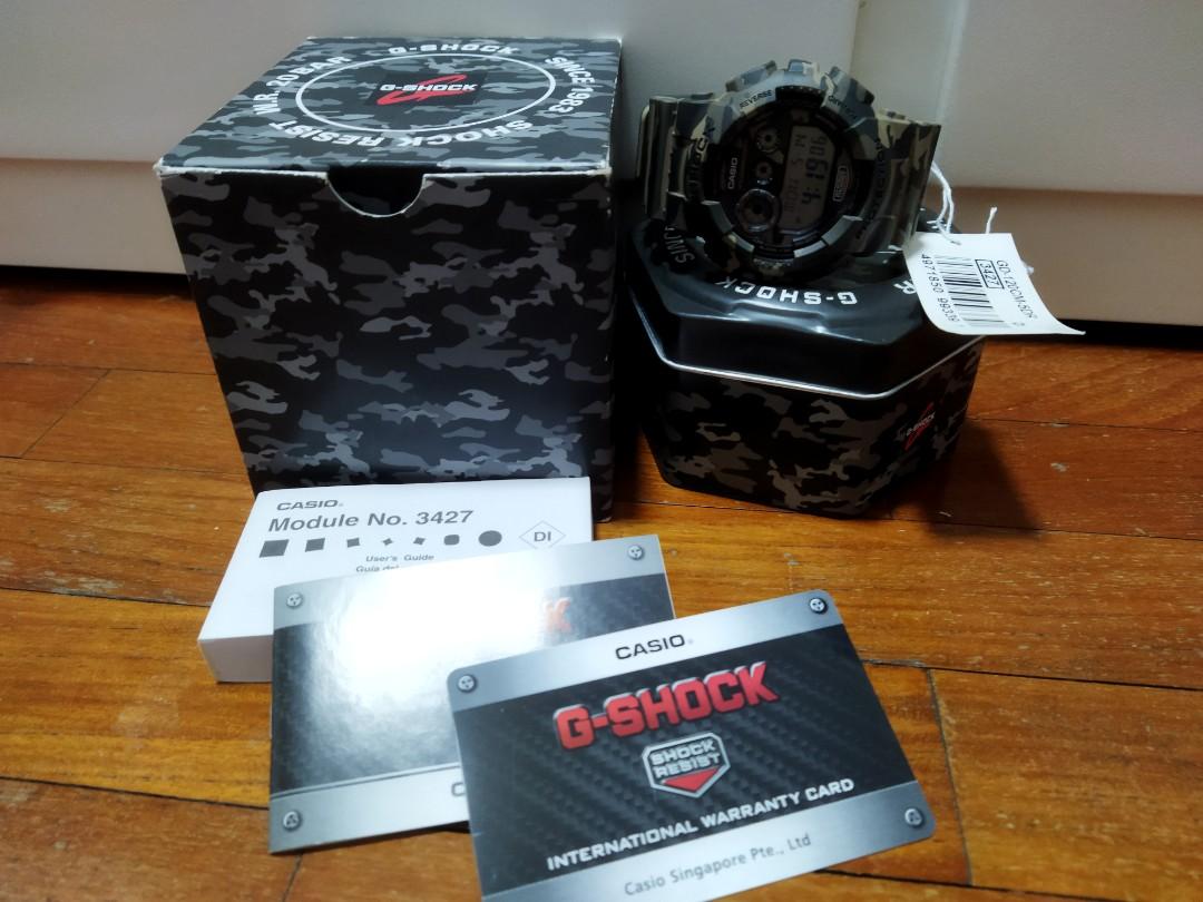 Casio G Shock GD 120CM 5ER Tan Camo Watch g shock Men s Fashion