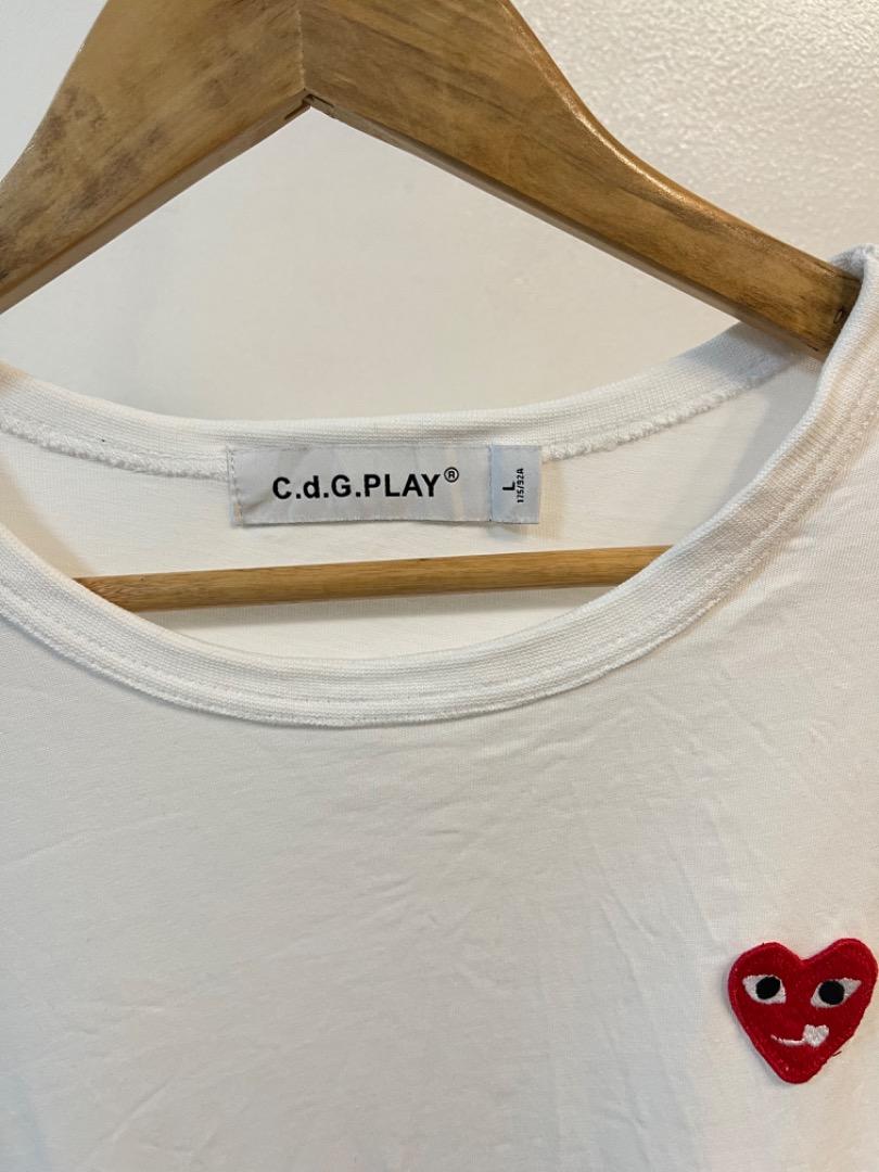 cdg play dress shirt