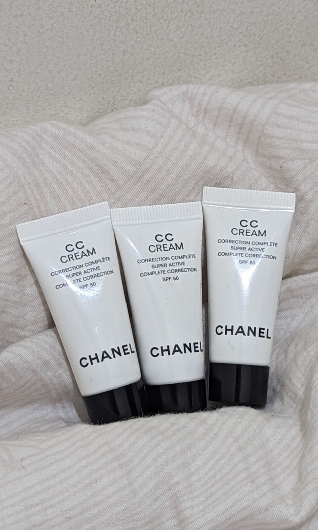 Chanel CC Cream SPF 50 SAMPLE, Kesehatan & Kecantikan, Rias Wajah