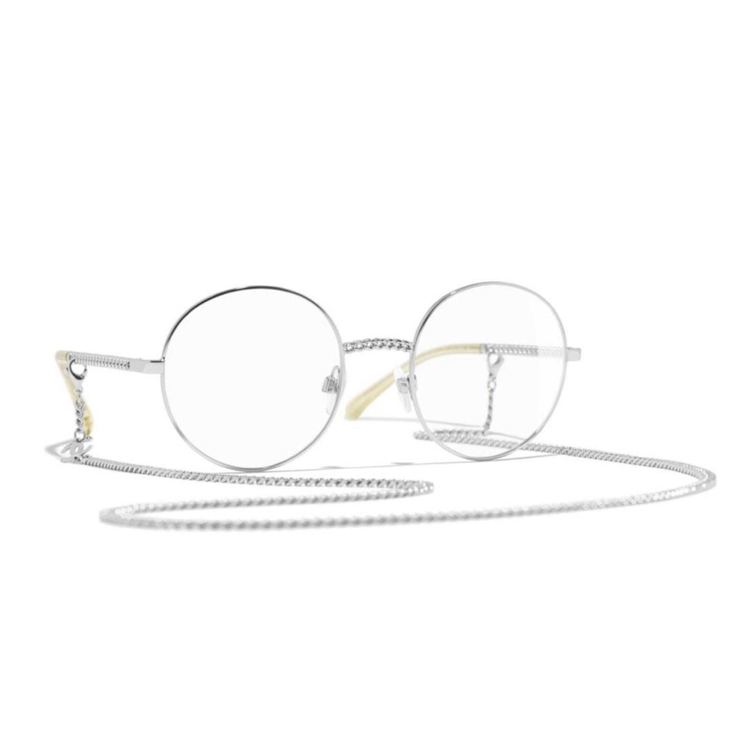Authentic Chanel optical glasses with chain, Women's Fashion, Watches