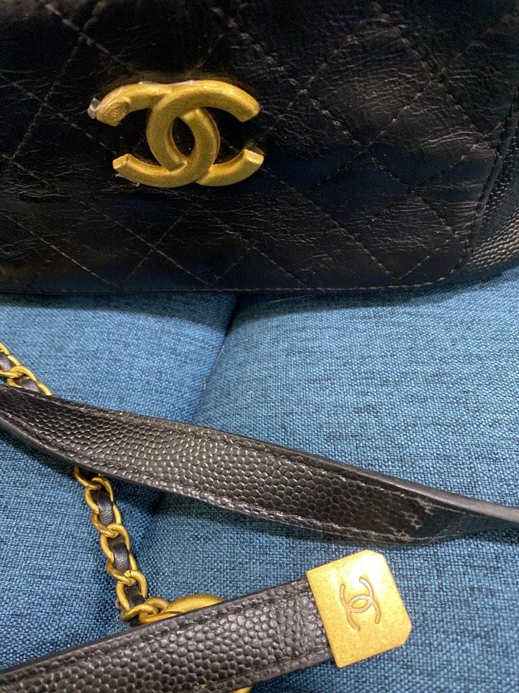 Chanel vintage (zipper éclair), Luxury, Bags & Wallets on Carousell