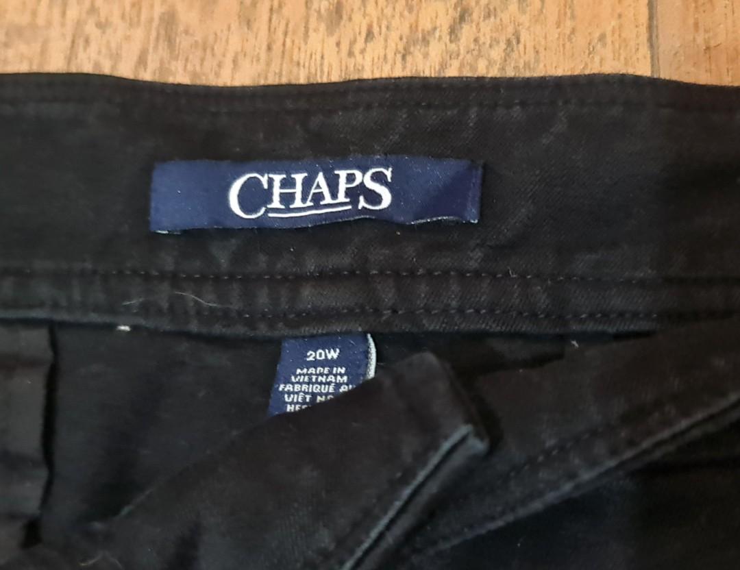 chaps plus size pants