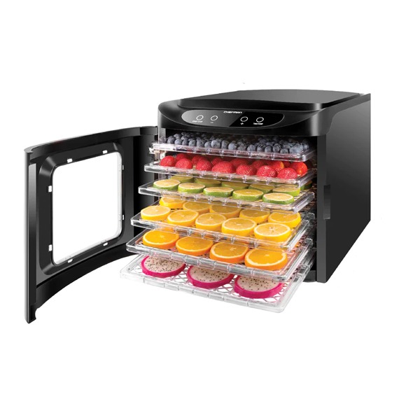 Cheffman 6 Tray Food Dehydrator 110V, TV & Home Appliances, Kitchen