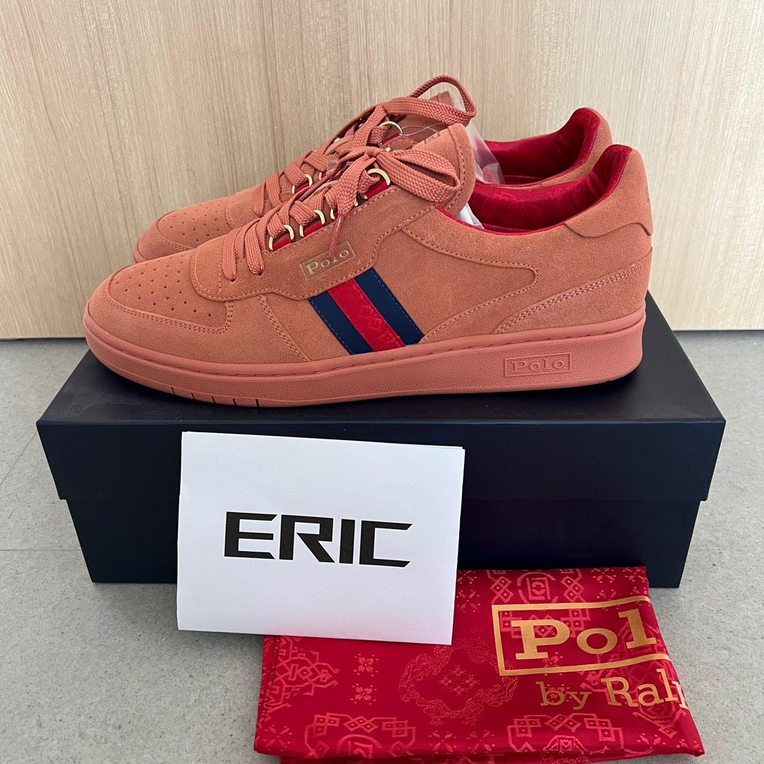 Polo clot court suede sneaker clearance
