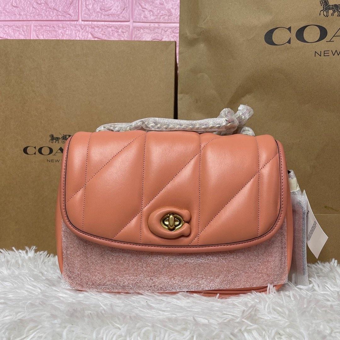 Coach Pillow Madison in Light Coral NWT