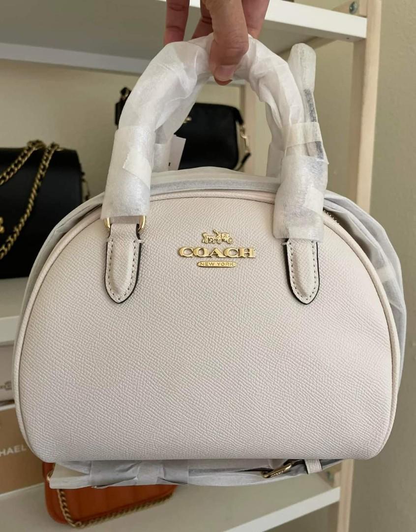White online coach satchel