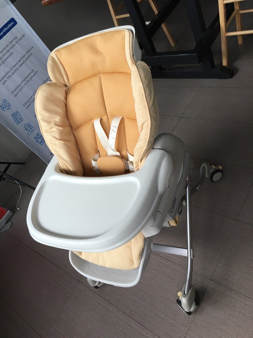 Combi Parenting Station Highchair rocker bedside, Babies & Kids, Baby ...