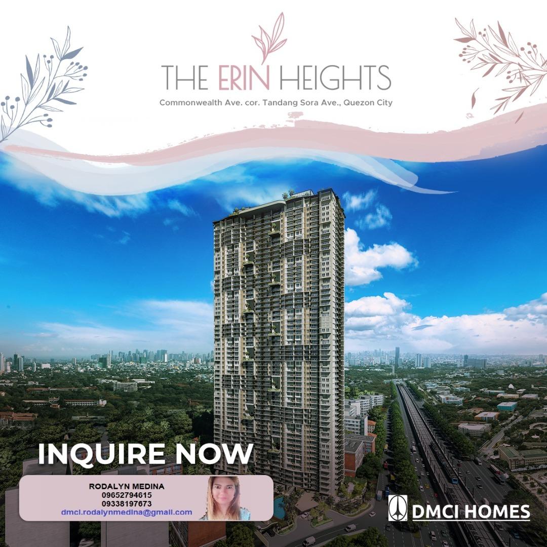 CONDO IN QUEZON CITY DMCI ERIN HEIGHTS, Property, For Sale, Apartments