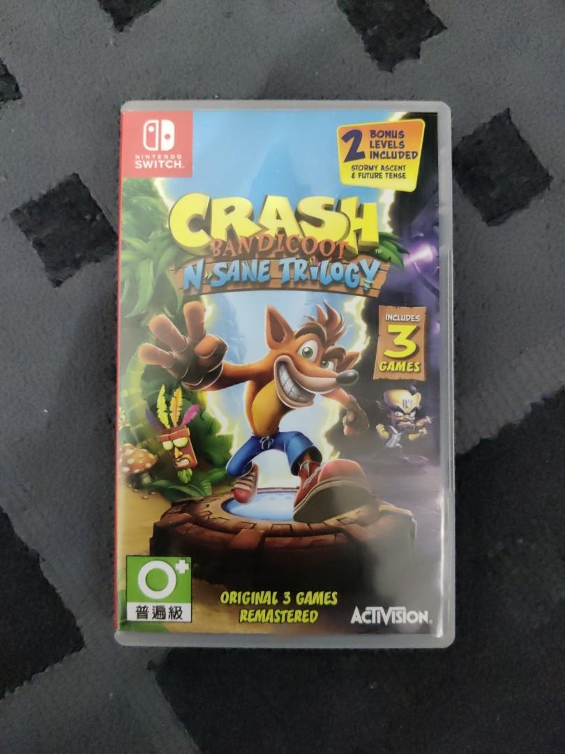 Crash Bandicoot Nintendo Switch, Video Gaming, Video Games, Nintendo on Carousell