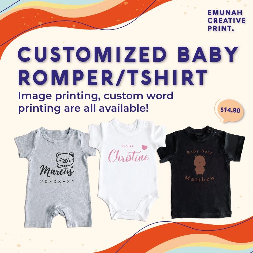 Customized baby clearance shirts