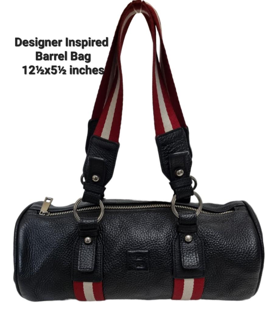 Designer Inspired Barrel Bag