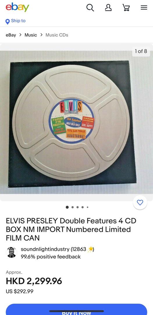 Elvia double features 4 cd box 限量紀念版, 興趣及遊戲, 音樂、樂器