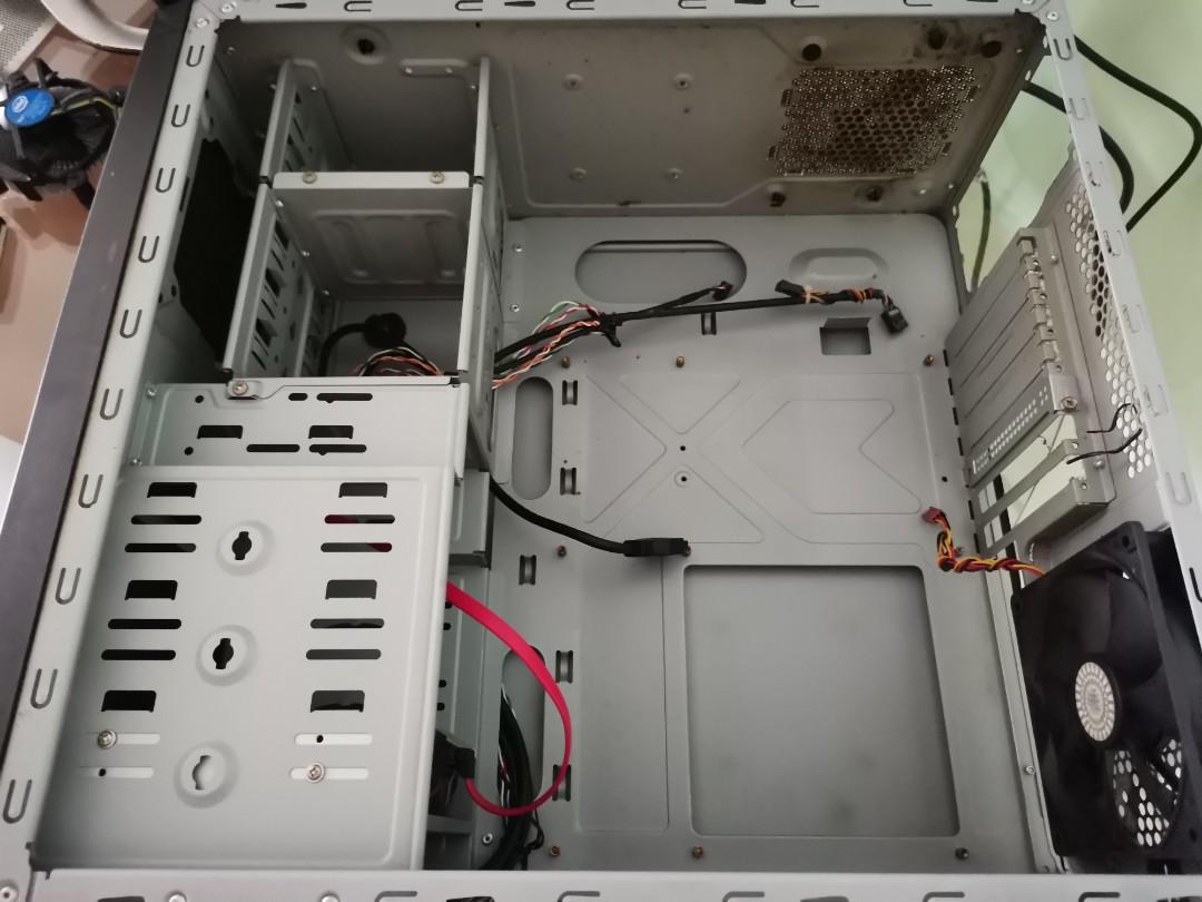 Empty casing with dvd drive, sata and power cables, Computers & Tech ...