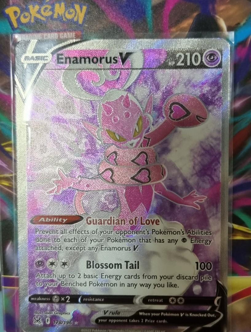 Enamorus V - lost origin Full Art, Hobbies & Toys, Toys & Games on Carousell