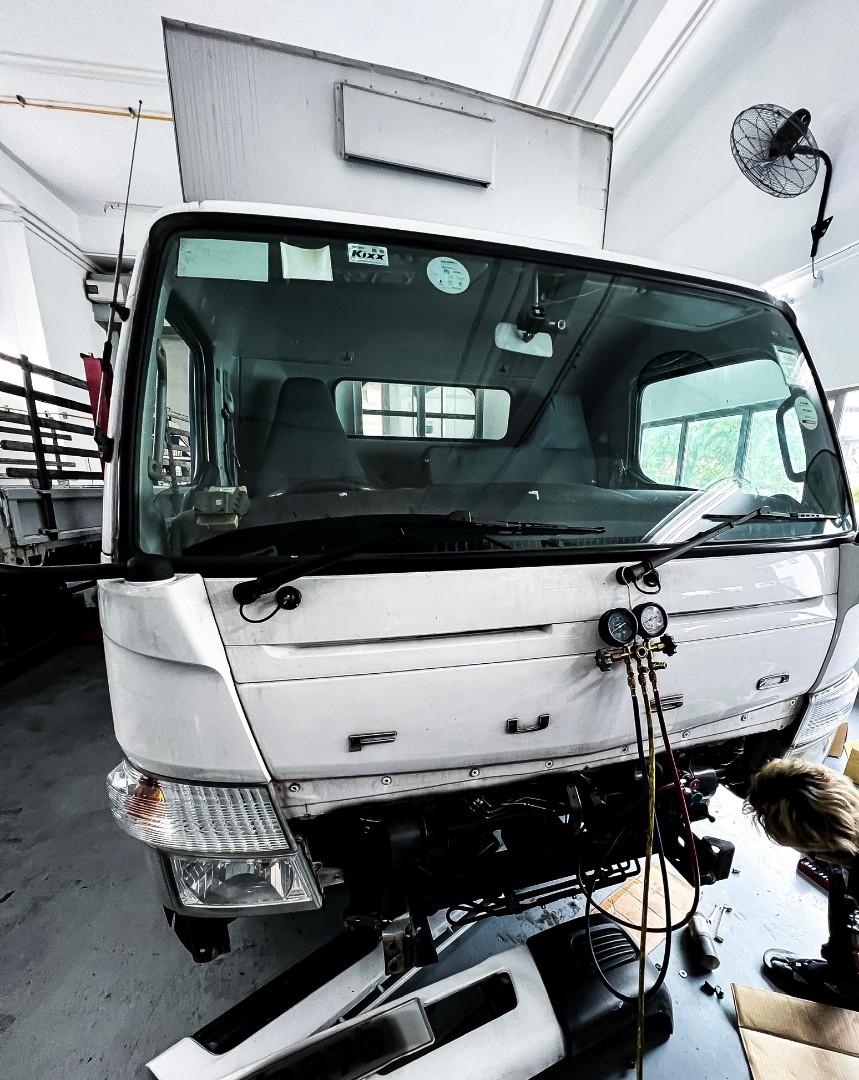 Engine Oil, Fan Motor, Condenser, Receiver Drier Change!!n, Car