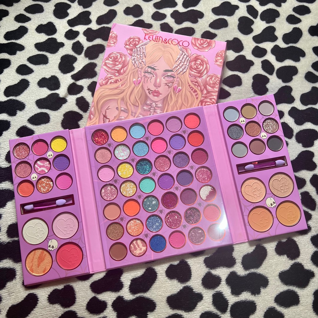 [Eyeshadow] Kevin & Coco - 68 Color Eyeshadow Halloween Edition Palette ...