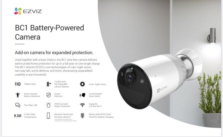 battery powered security