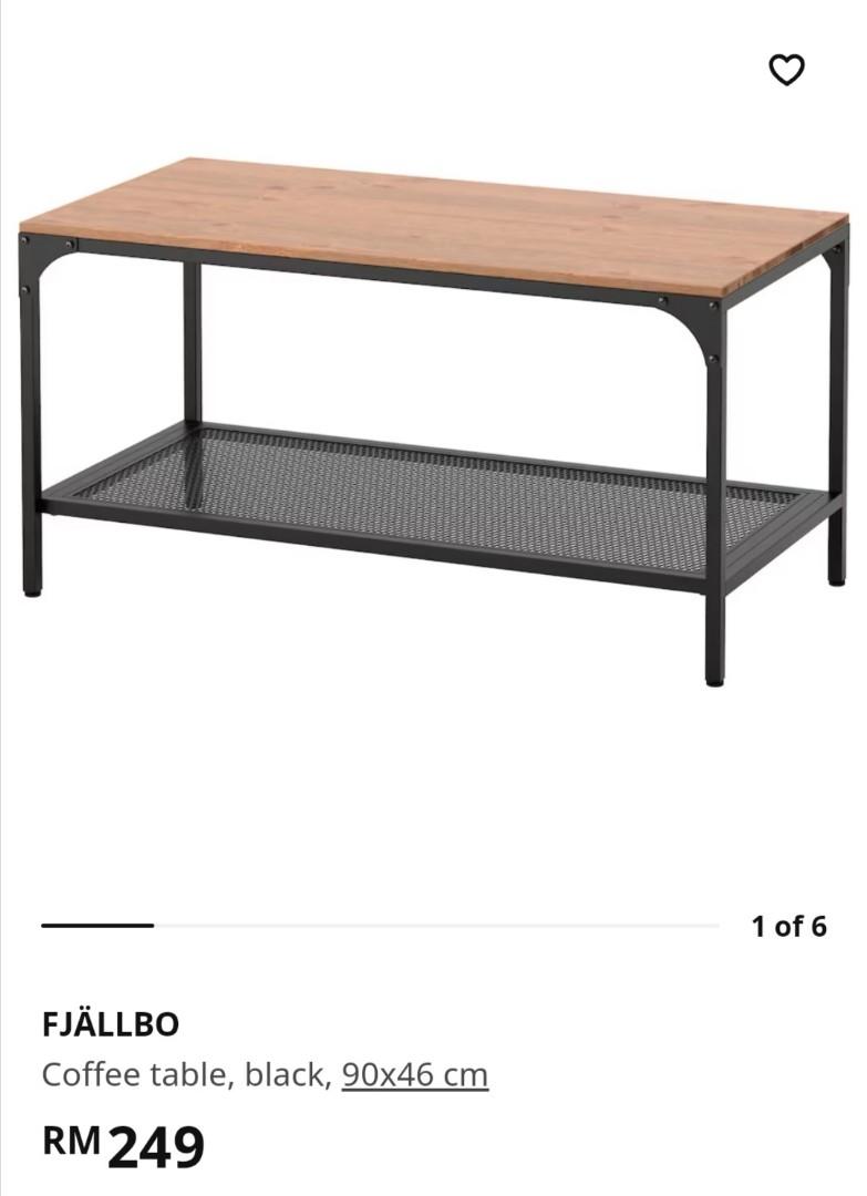 FJALLBO coffee table IKEA, Furniture & Home Living, Furniture, Tables