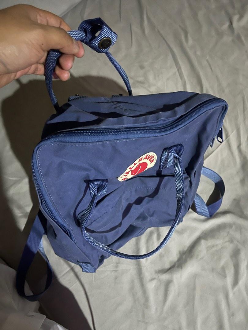 Kanken royal clearance blue goose eye