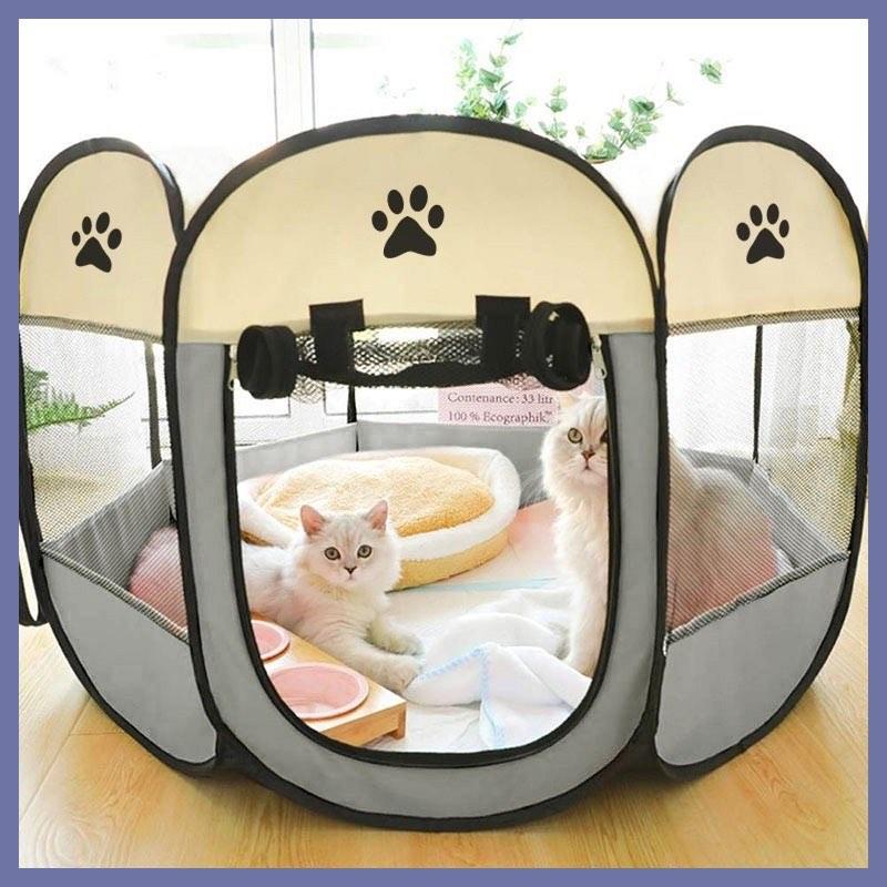 Foldable pet tent best sale
