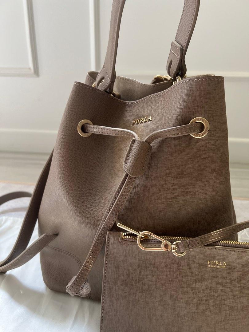 Furla Stacy drawstring bucket bag