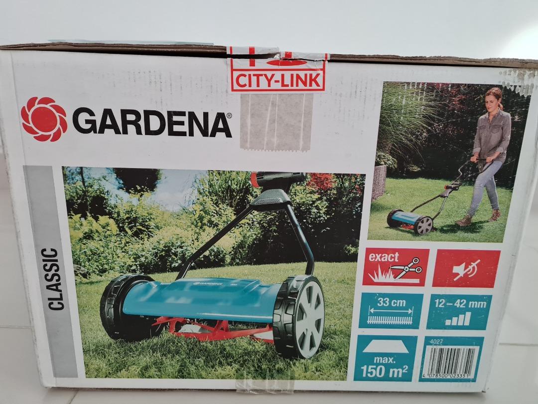 Grass Cutting Machine Gardena Cylinder Lawnmower Classic 330