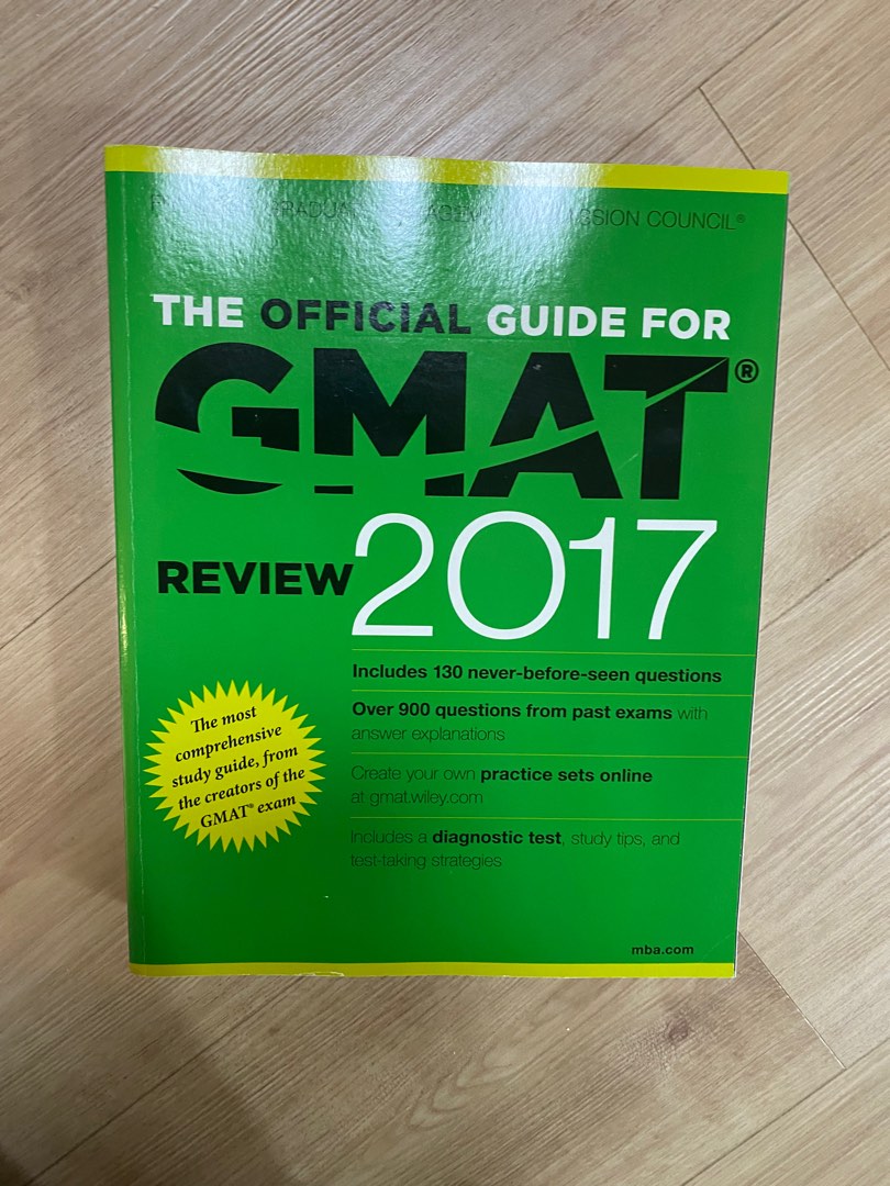GMAT official guide 2017, Hobbies & Toys, Books & Magazines, Textbooks